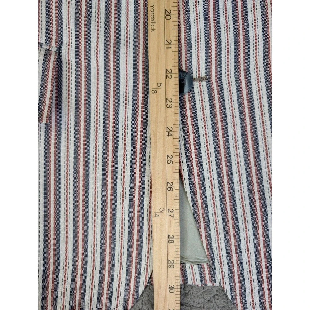 Vintage 1970s Towncraft JC Penny's Blazer 40R Striped Button Sport Coat